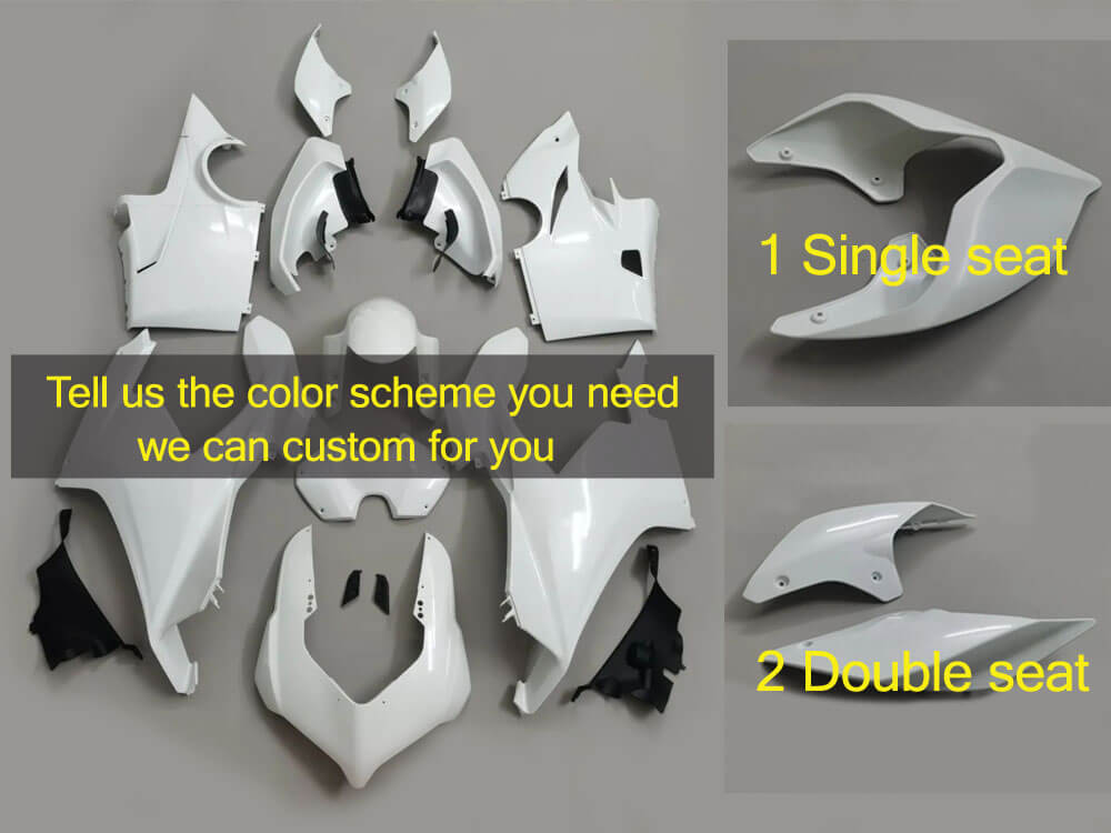 (image for) Custom Injection Molding Fairing kits For Ducati Panigale V4 V4S 2018 2019